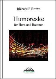 Humoreske for Horn and Bassoon P.O.D. cover Thumbnail